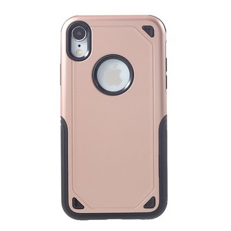 ProArmor protection hoesje bescherming iPhone XR case - Rose gold - roze