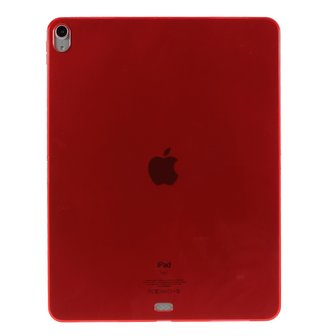 Flexibel TPU bescherming Cover hoes iPad Pro 12.9 2018 - rood case