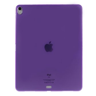 Flexibel TPU bescherming Cover hoes iPad Pro 12.9 2018 - Paars case