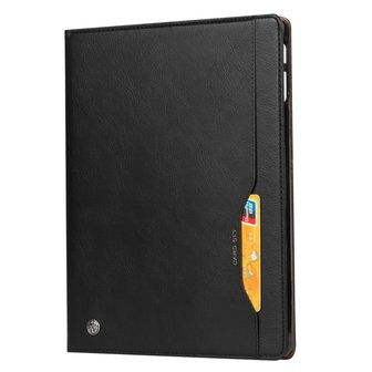 Lederen iPad Pro 12.9-inch 2018 Case Hoes Wallet Portemonnee - Zwart Apple Pencil
