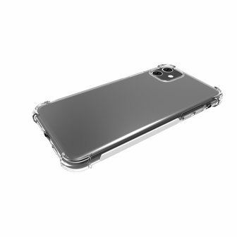 Transparant case shockproof TPU hoes iPhone 11 - Doorzichtig