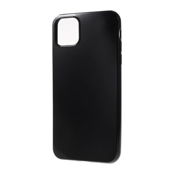 Backcover bescherming simpel TPU hoesje iPhone 11 - Zwart