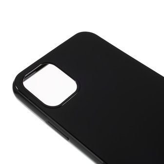 Backcover bescherming simpel TPU hoesje iPhone 11 - Zwart