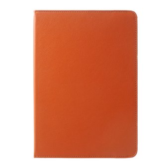 Bescherming 360 draai kunstleer hoes flip - iPad 2017 2018 - Oranje