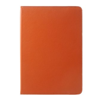 Bescherming 360 draai kunstleer hoes flip - iPad 2017 2018 - Oranje