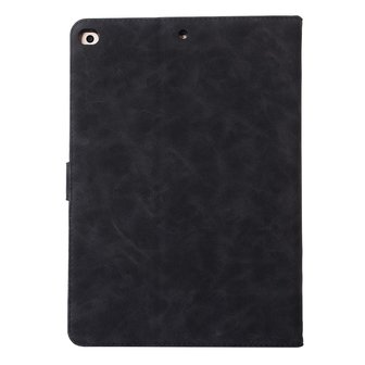 Bescherming 360 draai kunstleer hoes flip - iPad 2017 2018 - Zwart
