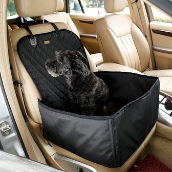 verdrietig Avonturier Achtervoegsel Hond autostoel cover huisdier zitje waterproof - Zwart