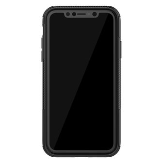 Shockproof bescherming hoesje iPhone 11 case - Zwart