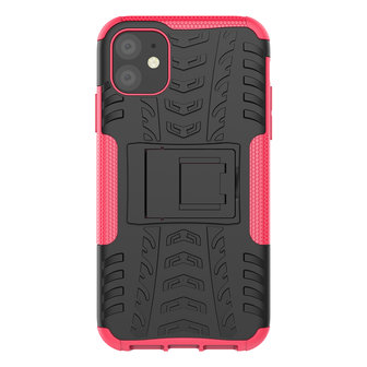 Shockproof bescherming hoesje iPhone 11 case - Roze goud