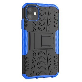 Shockproof bescherming hoesje iPhone 11 case - Blauw
