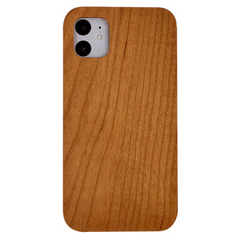 Kersenhout iPhone 11 hoesje - Echt hout Natuur