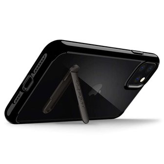 Spigen Ultra Hybride TPU Polycarbonaat iPhone 11 Pro Case - Zwart