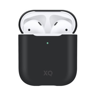 Xqisit Silicone Case voor AirPods - Zwart
