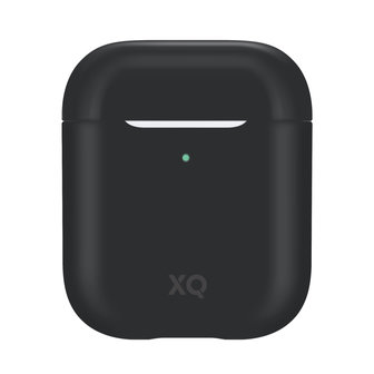 Xqisit Silicone Case voor AirPods - Zwart