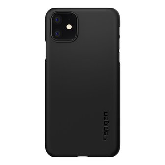 Spigen Thin Fit kunststof hoesje voor iPhone 11 - zwart