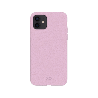 Xqisit Eco Flex Biologisch afbreekbaar en Anti Bacterieel hoesje voor iPhone 12 mini - roze