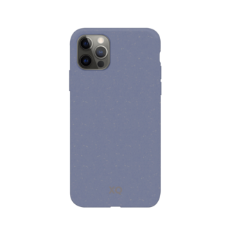 Xqisit Eco Flex Bio afbreekbaar Anti Bacterieel hoesje voor iPhone 12 en iPhone 12 Pro - blauw
