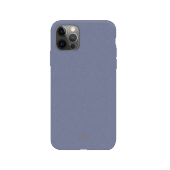 Xqisit Eco Flex Biologisch afbreekbaar en Anti Bacterieel hoesje voor iPhone 12 Pro Max - blauw