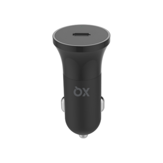 Xqisit Sigarettenplug Autolader 1 USB Type - C poort 18W PD - Zwart