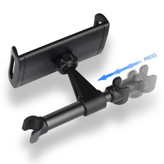 zoete smaak Reinig de vloer picknick Tablethouder Hoofdsteun Auto Tablets 4.7-10 inch - Zwart iPad Samsung zoete smaak Reinig de vloer picknick Tablethouder Hoofdsteun Auto Tablets 4.7-10 inch - Zwart iPad Samsung