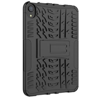 Shockproof TPU met stevig hoes voor iPad mini 6 - zwart