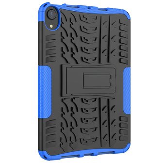 Shockproof TPU met stevig hoes voor iPad mini 6 - blauw en zwart