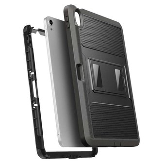 Just in Case Heavy Duty hoes voor iPad Air 4 10.9 2020 & iPad Air 5 2022 - zwart