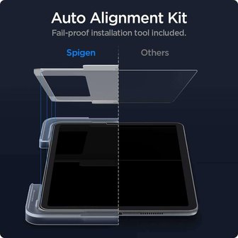 Spigen Glass + Frame screenprotector voor iPad Air 4 10.9 2020 & iPad Air 5 2022 & iPad Pro 11 2018 2020 2021