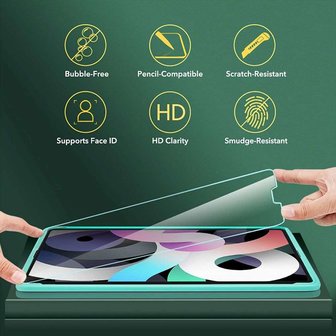 ESR Premium 9H Clear + Frame screenprotector voor iPad mini 6 - transparant