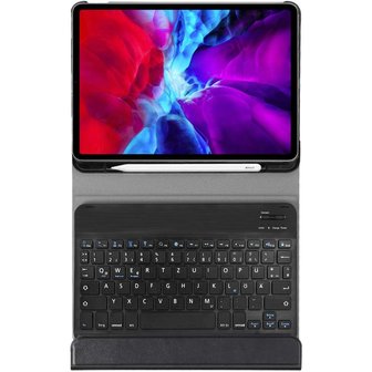 Just in Case Slimline Bluetooth Keyboard zakelijke hoes voor iPad Pro 11 (2018 2020 2021) - zwart