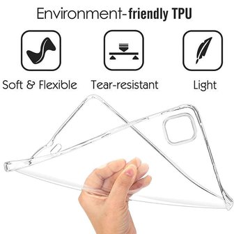 Just in Case Soft TPU hoes voor iPad Pro 11 (2018 2020 2021) - doorzichtig