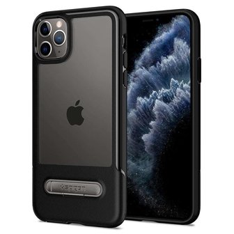 Spigen Slim Armor PU met Air Cushion hoesje voor iPhone 11 Pro - zwart