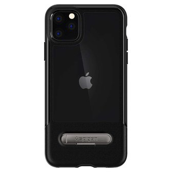 Spigen Slim Armor PU met Air Cushion hoesje voor iPhone 11 Pro - zwart