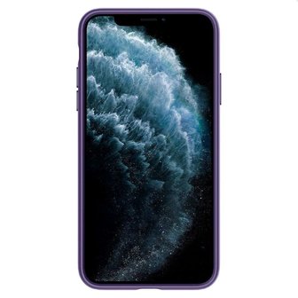 Spigen Slim Armor PU met Air Cushion hoesje voor iPhone 11 Pro - paars