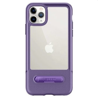 Spigen Slim Armor PU met Air Cushion hoesje voor iPhone 11 Pro - paars