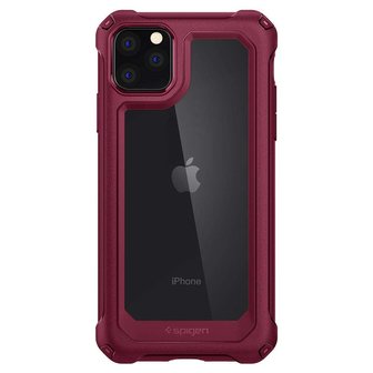 Spigen Gauntlet TPU met Air Cushion hoesje voor iPhone 11 Pro Max - rood
