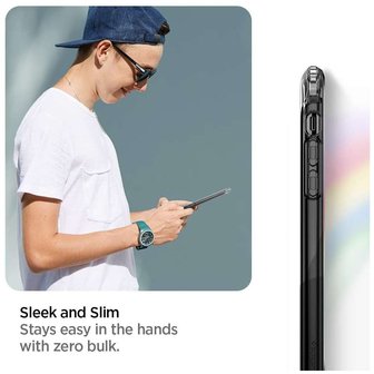 Spigen Rugged Armor PU met Air Cushion hoesje voor iPhone 11 Pro Max - doorzichtig