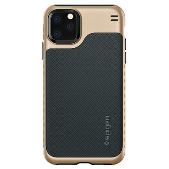 Spigen Hybrid NX TPU met Air Cushion hoesje voor iPhone 11 Pro Max - groen