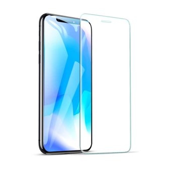 ESR Premium 9H Clear + Installation Frame screenprotector voor iPhone XR en iPhone 11 - transparant