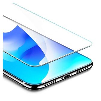 ESR Premium 9H Clear + Installation Frame screenprotector voor iPhone XR en iPhone 11 - transparant