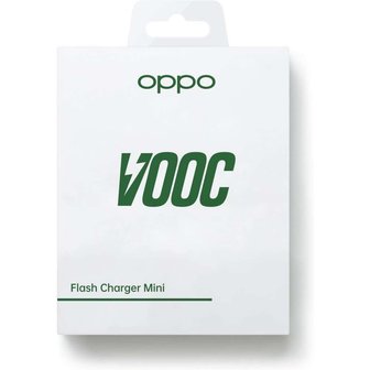 Oppo netstroomadapter snellader oplader USB-A - Wit