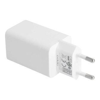 Oppo netstroomadapter snellader oplader USB-A - Wit
