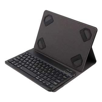 Universele QWERTY Bluetooth toetsenbord Just in Case - 9 to 10.5 inch - Zwarte beschermhoes Tablet
