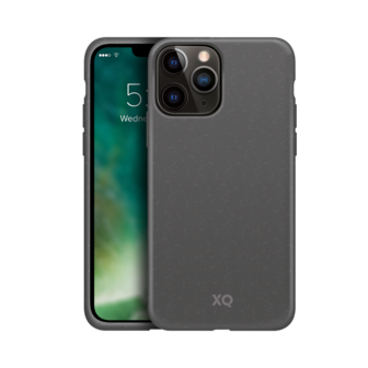Xqisit Eco Flex Anti Bac Biologisch afbreekbaar hoesje voor iPhone 13 Pro - grijs