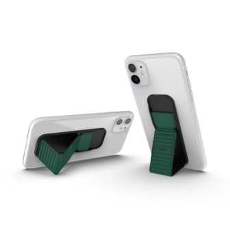 CLCKR Stand&Grip Geribbeld Universeel Groen