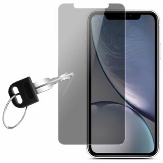 Just in Case Privacy Tempered Glass voor iPhone 11 - gehard glas