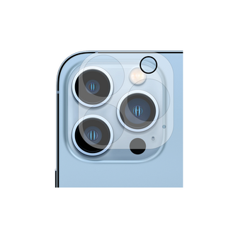 Just in Case Tempered Glass Camera Lens 2 stuks voor iPhone 13 Pro Max - transparant
