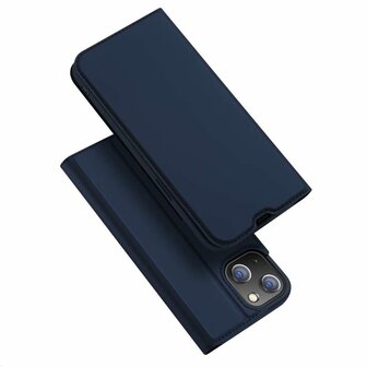 DUX DUCIS Wallet Case Slimline hoesje voor iPhone 13 - blauw