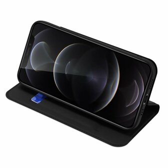DUX DUCIS Wallet Case Slimline hoesje voor iPhone 13 Pro Max - zwart