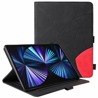 Just in Case Business Book Case hoes voor iPad Air 4 2020 & iPad Air 5 2022 - zwart